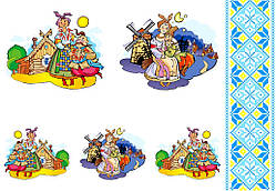 Декупажна карта DK UKR- 008