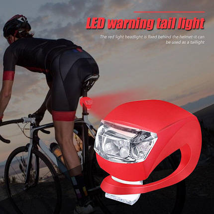 Ліхтарик велосипедний hj008-2 | Світлодіодний ліхтар на велосипед | Світильник для велосипеда, фото 2