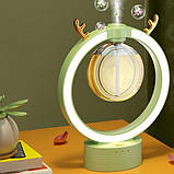 Зволожувач і ароматизатор повітря, Аромодифузер ефірних олій з підсвічуванням, Нічник, Аромолампа, фото 2