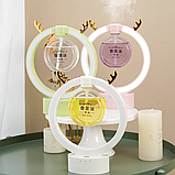 Зволожувач і ароматизатор повітря, Аромодифузер ефірних олій з підсвічуванням, Нічник, Аромолампа, фото 6