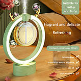 Зволожувач і ароматизатор повітря, Аромодифузер ефірних олій з підсвічуванням, Нічник, Аромолампа, фото 7
