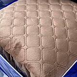 Покривало велюрове ТЕП "VELOUR" Розмір 240x260 Колір - Коричневий, фото 4