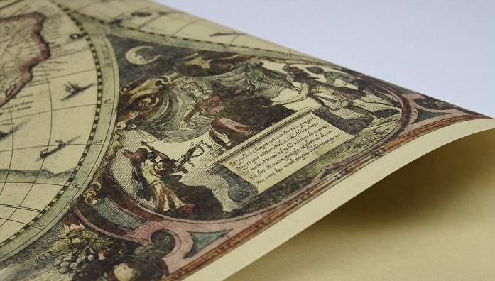 Карта на стену, Большая винтажная карта мира под старину (ID#1873976413 ...