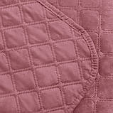 Покривало велюрове ТЕП "VELOUR" Розмір 240x260 Колір - Розовий, фото 7