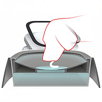 Поїлка непроливайка з плаваючим диском, Миска антипроливайка для собак і котів, Миска для тварин, фото 5