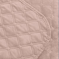 Покривало велюрове ТЕП "VELOUR" Розмір 220x240 Колір - Пудра