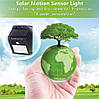 Ліхтар навісний з датчиком руху 609-30, Вуличний ліхтар на сонячних батареях, Навісне світло, фото 7