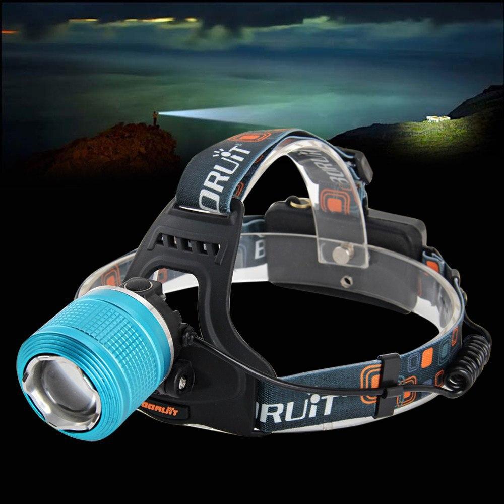 Налобний ліхтар BL 2199 T6, Налобний ліхтарик на батарейках, Ліхтар на гумці світлодіодний стрічковий