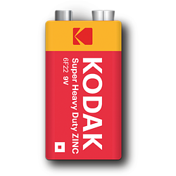 Акумулятор KODAK Super Heavy Duty Крона 6F22 / 9V / без блістера