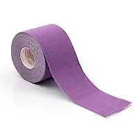 Тейп Кинезио 5 см, кинезиологическая лента Kinesiology Tape Фиолетовый
