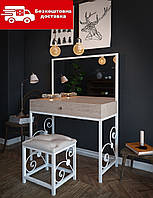 Трюмо з дзеркалом та пуф "Кадіс" Тенеро