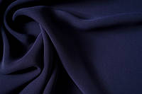 Ткань шифон темно-синий