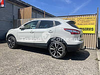 Польский фаркоп на Nissan Qashqai II 2014-2019 (Ниссан Кашкай) без подрезки бампера