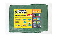 Тент MASTERTOOL 10х12 м двусторонний 130 г/м² хаки/серебро 89-1012, фото 4