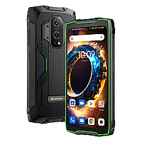 Мобільний телефон смартфон Blackview BV9300 12/256Gb green Lighting Version IP69K екран 6,7'', 2 SIM, 15080