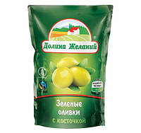 Оливки з кісточкою Долина Бажань 200 мл дойпак