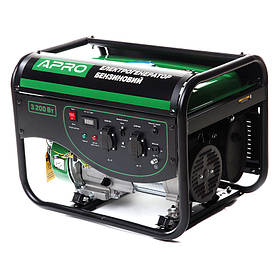 Генератор бензиновий 4-тактний 3.0/3.2 кВт (ручний запуск) APRO