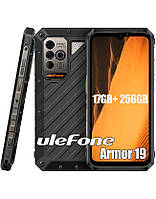 Защищенный смартфон Ulefone Power Armor 19 12/256GB Black NFC 9600 mAh