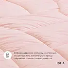 Набір постільної білизни OASIS полуторний: ковдра 140хх210 + наволочка 50х70 + простирадло 150х220 пудра, фото 5