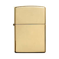 Зажигалка ZIPPO Solid Brass Wo/Sb Gold (254B) z11-2024