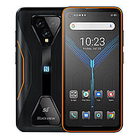 Мобільний телефон смартфон Blackview BL5000 5G 8/128Gb orange IP69K екран 6,36'', 2 SIM, 4980 мАг