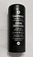 Акумулятор 26650 Keeppower IMR26650 6000mAh (15A)