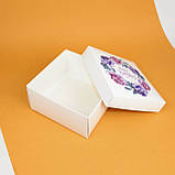 Подарункова коробка на День народження 195*195*97 мм Подарункова коробка з малюнком, фото 7