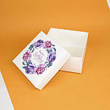 Подарункова коробка на День народження 195*195*97 мм Подарункова коробка з малюнком, фото 6