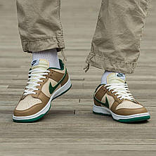 Чоловічі кросівки Nike Dunk Low Retro Rattan Gorge Brown Green FB7160-231, фото 4