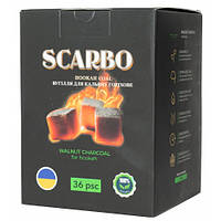 Уголь ореховый для кальяна Scarbo 0.5 кг.