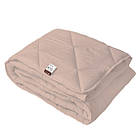 Ковдра всесезонна 140х210см антиалергенна ТМ IDEIA 250г/м2 бежевий, фото 2