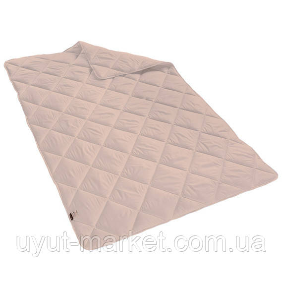 Ковдра всесезонна 140х210см антиалергенна ТМ IDEIA 250г/м2 бежевий, фото 1