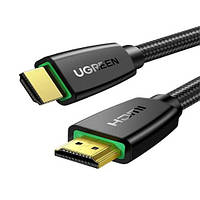 Кабель HDMI UGREEN HDMI to HDMI 2.0 4K UHD высокоскоростной кабель 3м Black (HD118)