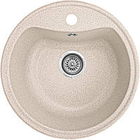 Гранітна кухонна мийка Valetti EcoLine модель №3 бежева 495