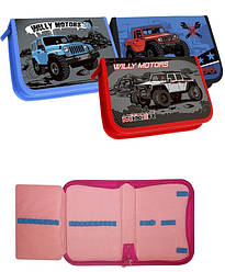 Пенал Willy WL7086 "Джипі" (1 відділення, 1 відворот)