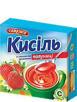 Кисель со вкусом Клубники 150г ТМ Caramix