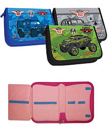 Пенал Willy WL7088 "Військові машини" (1 відділення, 1 відворот)