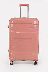 Велика пластикова валіза Three Birds 2021-10-8L рожевий