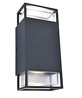 Світильник настінний вуличний LUTEC RIDGE 25*2W GU10 IP54 106*81*235mm Architectural 5107101118