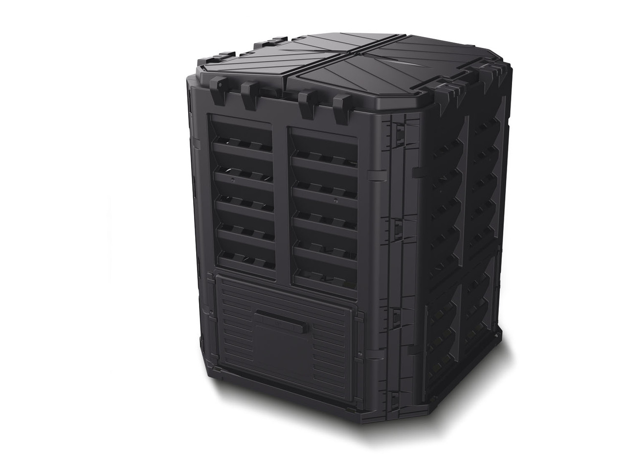 Компостер садовий Parkside 300 L 71 х 71 х 79,5 см з вентиляційними отворами