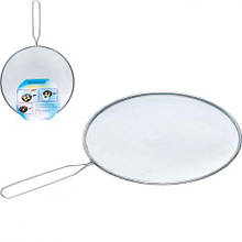 Кришка-сітка для сковороди з ручкою захист від бризок жиру FBG-25cm MZOPT