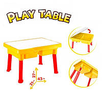 Детский игровой столик - органайзер, Технок, 8126