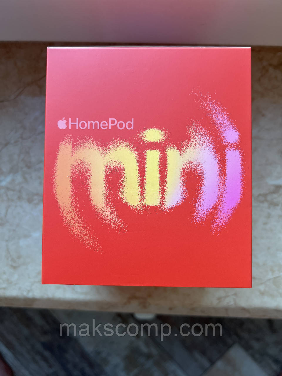 Apple HomePod mini Orange (MJ2D3LL/A) - фото 2 - id-p1874052200