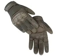 Тактические перчатки Полнопалые M-Pact 3 защитные Mechanix MX-FIT M Olive