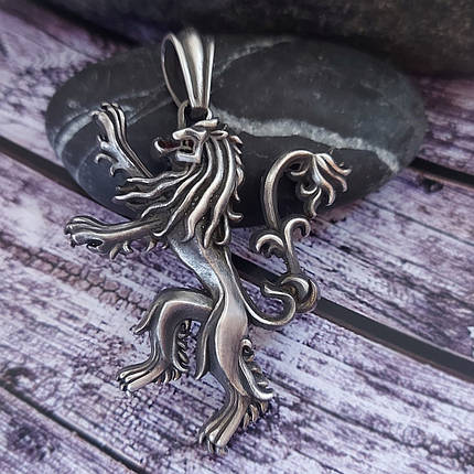 Кулон золотий лев Гра Престолів дім Лангістери, фото 1