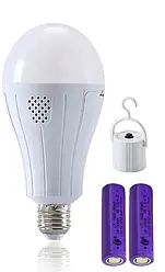 Акумуляторна лампочка LED Emergency Lamp 20W 10000К E27