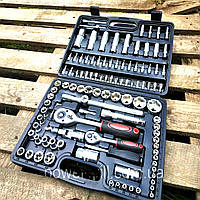 Набор инструментов головок ключей 108 ел (Польша), Чемодан с инструментами для автомобиля, IOL