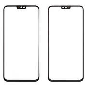 Скло тачскрина c OCA плівкою HUAWEI Honor 8X (JSN-l21) чорне, з олеофобним покриттям, загартоване