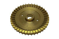 Крыльчатка (рабочее колесо) для насоса латунная, d=12/80 мм, шпонка