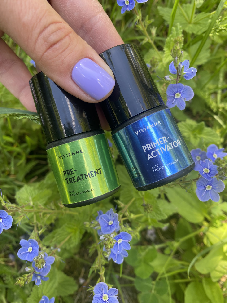 Знежирювач і праймер для вій "Vivienne", 15 мл